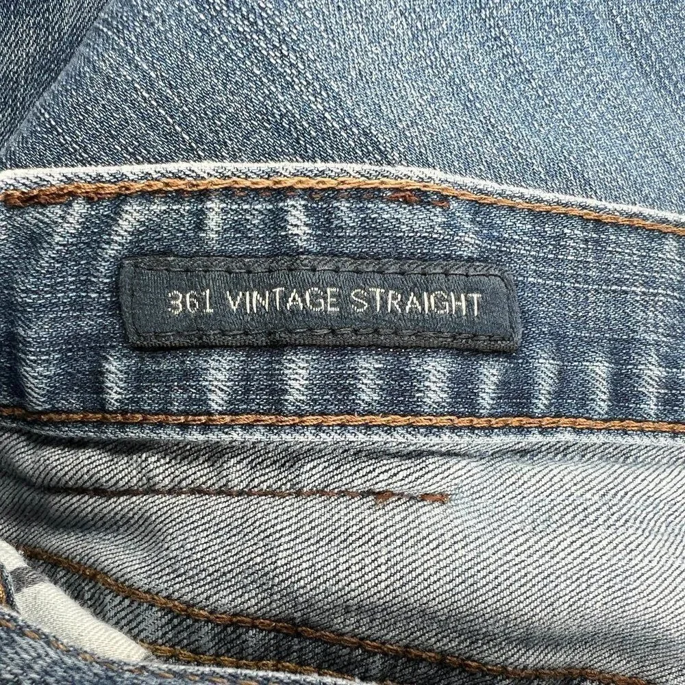Lucky Brand Jeans Men's Size 36 Light Wash 361 Vintage Straight Leg‎ Denim